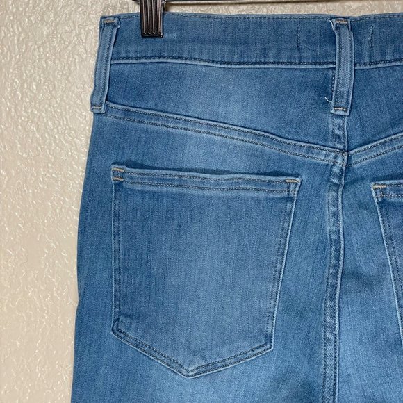 Madewell Womens Size T27 Tall Roadtripper Jeggings Berrington Wash Button Front - Picture 10 of 16